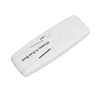 Alomejor Adaptateur sans Fil N Double Bande 300 Mbps USB WiFi Adaptateur 2,4 G 5,8 G Taux de Transmission Double Fréquence pour pour 2019 et Téléviseurs ABS Blanc