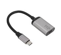 Alomejor Adaptateur USB C Mini 4K 60Hz en Aluminium Léger pour Projecteurs, Ordinateurs Portables, Téléphones
