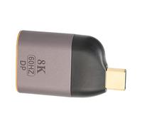 Alomejor Adaptateur USB C vers DisplayPort Haut Débit 8K 60 Hz pour Projecteurs et Moniteurs Idéal pour Les Jeux et Le Design 1 unité