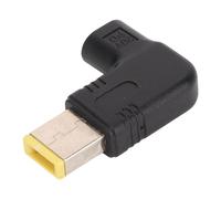 Alomejor Adaptateur USB C vers Pointe Carrée, Efficace, Fiable, Charge Rapide à 90 Degrés pour Alimentation et Appareils Portables, 1 unité