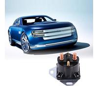 Alomejor Ajustement pour 7,3L Power Stoke Glow Plug Relais Black Metal pour les Excursions de Substitution du marché Secondaire F-Series Série E-Series