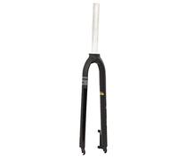 Alomejor AL6069 Aluminium Alloy Mountainbike Front Fork 27,5 29 Pouces Bicycle Dur Fork pour L'installation de Freins à Disque (Gris Noir)