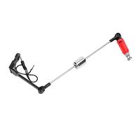 Alomejor Alarme de Morsure, détecteur Sensible avec lumière Rouge, Indicateur de Pêche Nocturne, pour pêcheurs en Eau Douce Sportifs et Loisirs Aquatiques