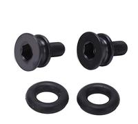 Alomejor Alloy Vis Speed High Speed Force pour Schreth Alloy pour la Manipulation de M8X15 Mm Fixe (Black)