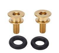 Alomejor Alloy Vis Speed High Speed Force pour Schreth Alloy pour la Manipulation de M8X15 Mm Fixe (Gold)