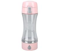 Alomejor Alomejor Bouteille d'eau à Hydrogène, Générateur d'eau à Hydrogène Rechargeable Portable Tritan, 420 Ml, Idéale pour les Voyages au Bureau à Domicile (PINK) (PINK)
