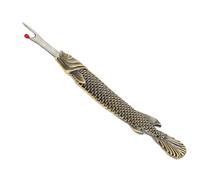 Alomejor Alomejor Dissolvant de Couture de Point de Croix en Métal en Forme de Poisson Vintage pour Projets de Couture, Idéal pour les Débutants et les Tricoteurs Expérimentés, Usage Domestique 5,1