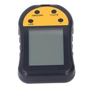 Alomejor Altimètre Numérique Compact avec écran LCD et Boussole pour Le Camping et Le Sport ABS Facile à Transporter