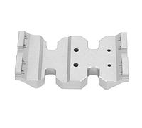 Alomejor Aluminium Alliam RC Gear Boîte à Réglage Simple et Léger pour RGT 136100 1/10 Crawler Car pour Les Amateurs (Argent 680027S)