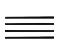Alomejor Aluminum Extrusion Profile 4040 for 3D Printers (BLACK)