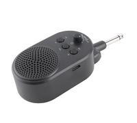 Alomejor Amplificateur de Guitare électrique Mini 5W, Compatible avec Prise 6.35mm, fonctionnalité BT, Portable pour la Pratique à Domicile