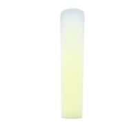 Alomejor Anches de Saxophone Ténor en Résine 2.5 Bb, Boîte en Plastique, Ensemble Professionnel pour Débutants, étui de Protection (YELLOW)