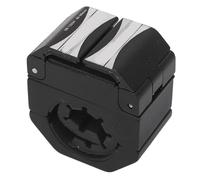 Alomejor Anneau de support de téléphone portable pour vélo - Rétractable - En alliage d'aluminium - Compatible avec les téléphones portables de 40 à 90 mm de large