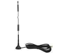 Alomejor Antenne à Ventouse 5G 15dbi, Base Magnétique pour Modules sans Fil Smart Home et DTU 3 Mètres