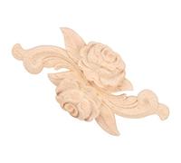 Alomejor Applique Sculptée Ensemble, Élégante Décoration Florale (Style E)