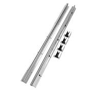 Alomejor Arbre de Guidage Linéaire 750mm, Palier en Aluminium, pour