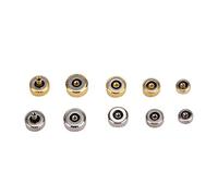 Alomejor Assortiment de Pièces de Couronne de Montre en Cuivre Durable, Outil pour la Réparation de Précision, L'entretien des Horlogers, Argent
