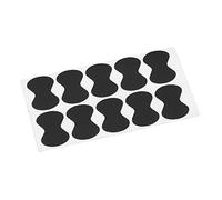 Alomejor Autocollant Antidérapant de Conception Symétrique avec Support Adhésif, adapté aux Choix les Plus Courants, Matériau (BLACK)