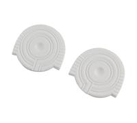 Alomejor Autocollant de Chaussure Autocollant Protecteur de Semelle de Chaussure Coussinets de en Caoutchouc Antidérapants pour Talons Inférieurs de, adapté aux en Cuir, Décontractées, Blanc