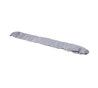 Alomejor Auvent Rétractable Imperméable en Tissu Oxford, Couverture de Protection pour Balcon, Patio Extérieur (Grey)
