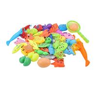 Alomejor Baby Magnétique Plastique Pêche en sécurité Plast Roll Net LAX Éducation des Enfants