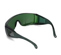 Alomejor BACHIN Lunettes de Protection Lunettes de sécurité pour Gravure, Options de Couleur Vert/rouge, Filtre 80% de Lumière Forte (GREEN)