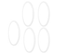 Alomejor Bague d'étanchéité pour Autocuiseur, Joints Durables en Acier Inoxydable pour Fournitures de Cuisine, 5 Pièces pour Autocuiseur Universel (Diamètre intérieur 22 cm (commun aux autres)