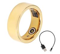 Alomejor Bague Intelligente pour Femmes, Moniteur d'activité Physique pour la de la Température Corporelle Pendant Le Sommeil, Compteur de Pas, Cadeau (N ° 18)