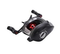 Alomejor Baitcasting Moulinet de Pêche Lisse avec Double Frein Magnétique 8kg Glisser 6.3:1 Rapport D'engrenage pour la Pêche en Eau Douce en Eau Salée
