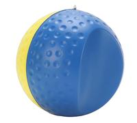 Alomejor Balle D'aide à L'entraînement de Golf, Balle en Mousse PU Bicolore pour L'entraînement de la Posture, avec Lanière pour la Pratique du Swing et L'amélioration (Grande Taille pour poignée