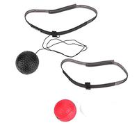 Alomejor Balle de Boxe Réflexe Balle de Vitesse d'entraînement de Boxe avec Bandeau pour la Formation de Vitesse Réflexe pour Boxe MMA Sport de