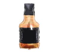 Alomejor Ballon en Aluminium pour Bouteille de Whisky, Décoration Durable pour Célébration D'anniversaire, Léger, Pratique à Transporter et à Ranger