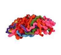 Alomejor Ballons en Spirale en Latex, 100 Pièces, Ballons Longs Durables de qualité Supérieure pour Décorations de Fête de Mariage, pour Fêtes D'anniversaire D'enfants