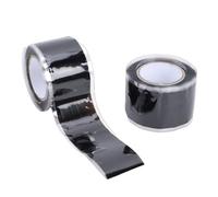 Alomejor Bande Antidérapante pour Poignée, 2 Rouleaux D'enveloppe en Silicone Auto-fusionnante Antidérapante avec Maintien sécurisé pour Pagaies de Kayak, Guidon de Vélo, Barre de