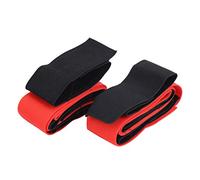 Alomejor Bandes de Course Footstep à 3 Pattes, Conception à Crochets et Boucles en Nylon pour des Jeux D'équipe Amusants en Plein Air, des Réunions de Famille, des Activités Scolaires