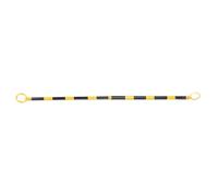 Alomejor Barre Conique Rétractable Barre de Cône de Signalisation Extensible en Plastique de 37,8 à 70,9 Pouces Conception Réfléchissante Barrière d'avertissement Réglable pour les Parkings, les