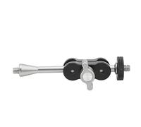 Alomejor Barre de Montage D'extension de Caméra, Support D'extension en Alliage D'aluminium Durable pour Lumière D'appoint et Microphone-idéal pour les Photographes et les Créateurs, 1 unité (MT-3)