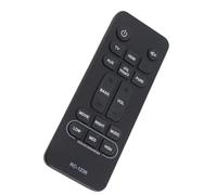 Alomejor Barre de Son Télécommande, ABS Durable, Télécommande pour Barre | Technologie infrarouge, installation facile, compatible avec les enceintes barres, prise en main confortable