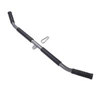 Alomejor Barre de Traction LAT, Fixation de Câble Multi-groupes Musculaires en Tube D'acier avec Poignées Antidérapantes pour L'entraînement de Force, Exercices de Bras D'épaule Arrière