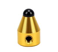 Alomejor Base de Diapason de 8 Mm, Pied de Diapason en Alliage D'aluminium avec Vis et clé Hexagonale pour Méditation et Yoga (Agate noire)