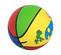 Alomejor Basketball pour Enfants en Caoutchouc N ° 3 avec Une Bonne élasticité Pendant 1 à 5 Ans, Porte-Jardin d'enfants en Extérieur Mini Balle