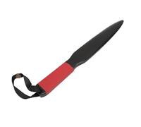 Alomejor Bâton D'entraînement Polyvalent aux Morsures de Chien, Jouet en Caoutchouc et Nylon avec Sangle Pratique pour Chiens de Taille Moyenne, Jouet à Mâcher Anti-Stress (poignée Rouge)