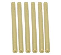 Alomejor Bâtons de Cire à Cacheter, Kit de Cire de Tampon Simple Rond Multicolore pour Fête D'anniversaire de Mariage 10 Pièces Rouge foncé, Marron Rouge, Vert or, Marron (Lapis lazuli)