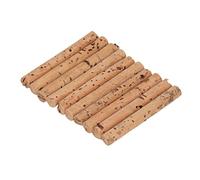 Alomejor Bâtons de Liège de Chêne Flottants de Pêche pour Appâts de Carpe Gréement Méthode D'équilibre Mangeoire 10 Pièces (6MM)