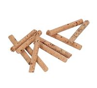 Alomejor Bâtons de Liège de Chêne Flottants de Pêche pour Appâts de Carpe Gréement Méthode D'équilibre Mangeoire 10 Pièces (8 millimètres)