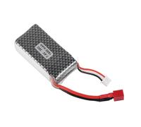 Alomejor Batterie Lipo RC 7.4V 1600mAh, Haute Performance, Batterie de Rechange Stable pour Voiture SCY 16101/16102/16103/16201 1/16 RC