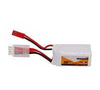 Alomejor Batterie RC Lipo, 11,1V 350mAh, 70C Taux de Décharge, 3S Connecteur JST pour Véhicules Télécommandés