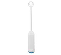 Alomejor Batteur à œufs électrique Automatique, Mini Mélangeur de Lait électrique Portable sans Fil pour Faire de la Crème, Cuisine à Domicile, Voyage, ABS Léger et Compact (WHITE)