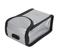 Alomejor Battre la Batterie de la Batterie Silver RC Drone avec Isolation Thermique Réglage de Protection Anti-Explosion pour Air 2 Drone pour RC Bag (1 Batterie)