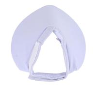 Alomejor Bavoir Réglable pour Animaux de Compagnie, Léger, Doux et Confortable, pour éviter Les Morsures de Léchage, adapté à la Serviette de Salive de Chat de Taille Moyenne (Bleu Clair)
